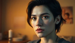 Dynamic shot of an adult-themed scene created with a high-quality nsfw image generator showcasing realistic details and emotional depth for screen readers.