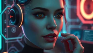 Engaging NSFW ai chat with a virtual AI girlfriend, realistic graphics, and provocative expressions for an immersive experience